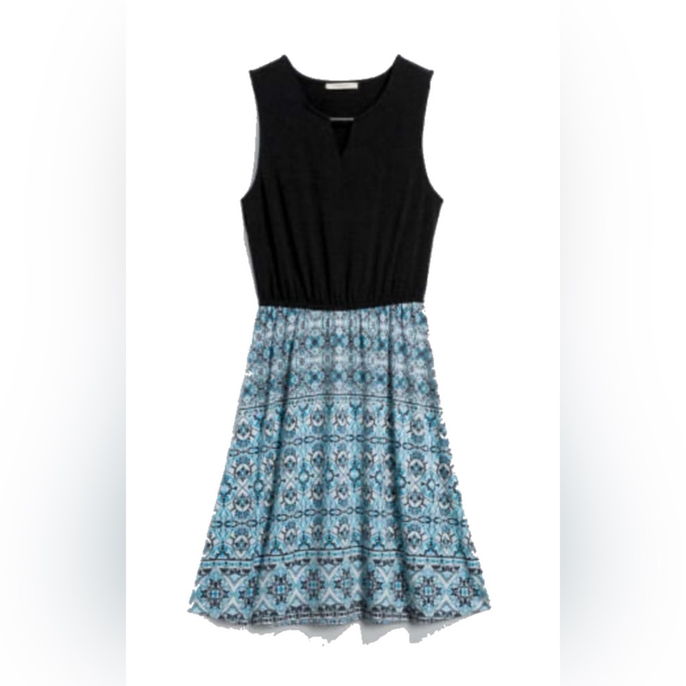 41 Hawthorn Black Dress with Gold Detail